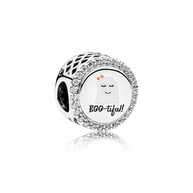 Pandora Bootiful Charm - Sterling Silver/Mixed Enamel/Cubic Zirconia - Canada | UE7429RH